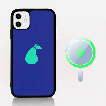 Icarly Pear Logo For Magsafe Case for iPhone 17 16 Pro Max 15 14 Plus 13 12 11 Wireless Charging Phone Cover
