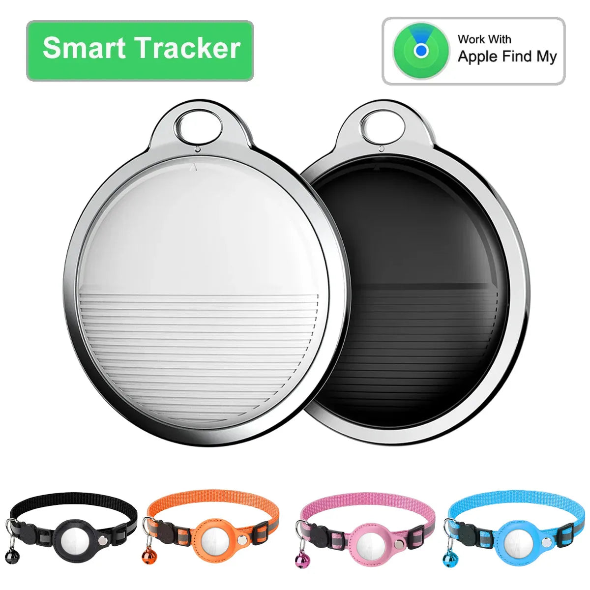 Mini Gps Tracker for Ios System Find My App Airtag Smart Bluetooth Locator Child Finder Bag Anti-Loss Collar with Tracker