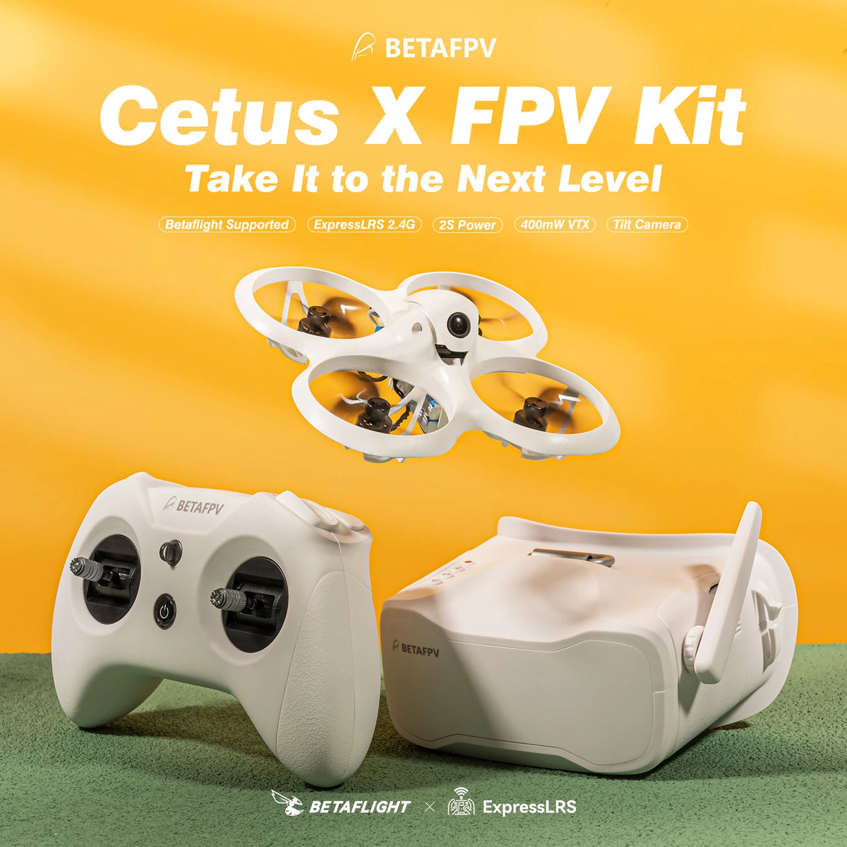 BETAFPV Cetus X Brushless Quadcopter Frsky/ELRS Version FPV Racing Camera Drone Quadcopter Analog VTX
