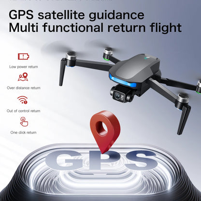 S-X1 MAX 4K Professional Drone With HD Camera 3-Axis Gimbal GPS Dron Brushless 5G WIFI Screen Remote Control RC Quadcopter Toys