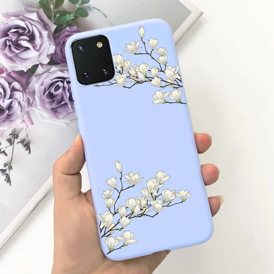 For Samsung Galaxy Note10 Lite Case SM-N770F 6.7'' Popular Candy Painted Cover Soft TPU Phone Case For Samsung Note 10 Lite Bags