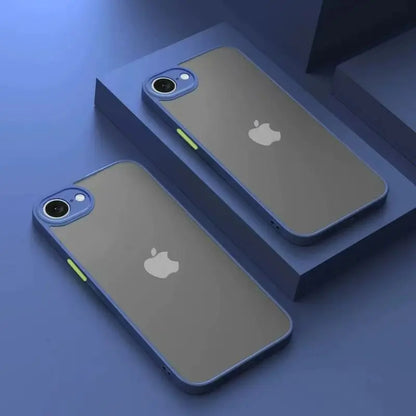 For iPhone 17E 16E Hard PC Cover Soft Bumper 2 in 1 Fashion Case iphone17e iphone16e Capa New Armor Bumper Shockproof Phone Case