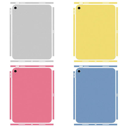New Sticker For 2022 ipad 10 decal sticker for ipad Pro6 12.9 air5 11 Solid Color Skin