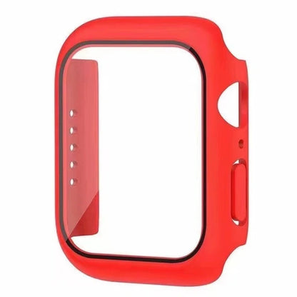Glass+Cover For Apple Watch case11 10 9 8 7 6 SE 5 Ultra Accessorie Screen Protector iWatch serie 44mm 40mm 49 41 45mm 42mm 46mm
