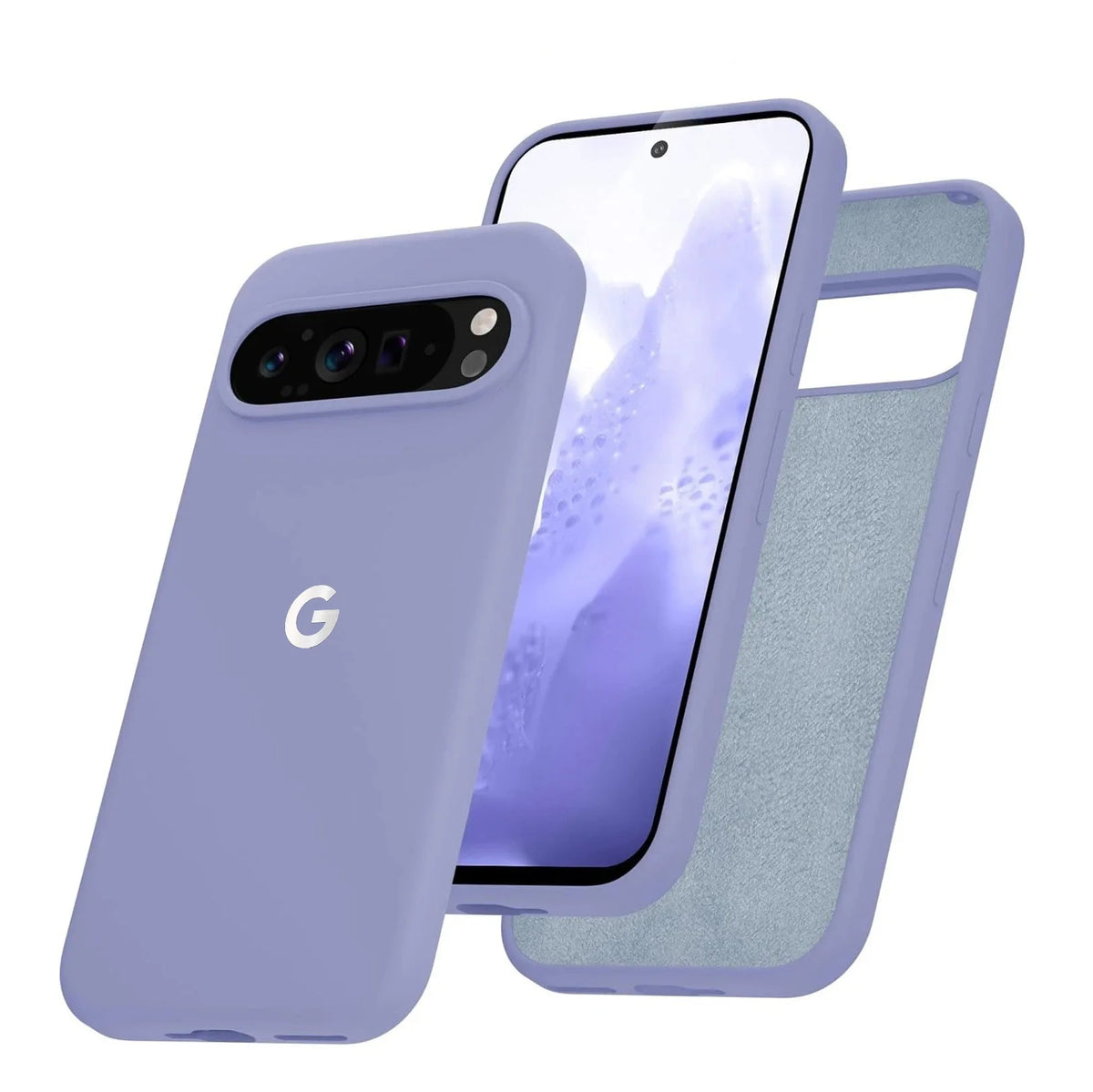 Matte Soft Liquid Silicone Slim Case for Google Pixel 8 9 10 11 Pro XL 6 7 8A 9A 10A 7A 6A Skin Feel Pure Color Ultra Thin Cover
