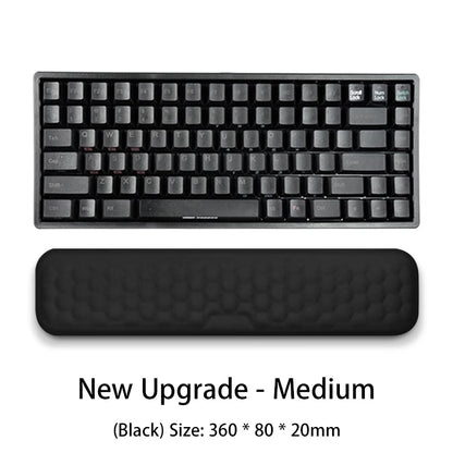Keyboard Mouse Wrist Rest Pad Memory Foam Hand Rest Support Support Ergonomic Wrist Cushion Pad Memory Foam For Notebook Laptops
