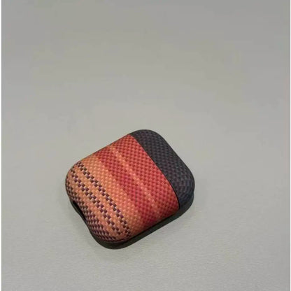Carbon Fibre Pattern Earphone Case Cover for AirPods 1 2 3 4 Pro 2 Pro 3 Wireless Bluetooth Headset Protective Cover