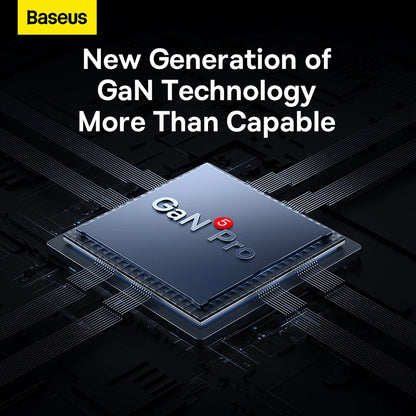 Baseus GaN 65W USB C Charger Quick Charge 4.0 3.0 QC4.0 QC PD3.0 PD USB-C Type C Fast USB Charger For iPhone 16 15 Pro MacBook