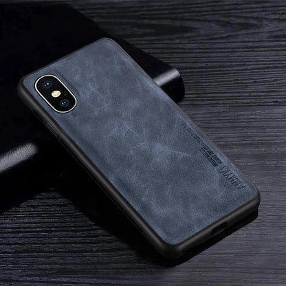 Simple pattern Soft leather cover For Apple Iphone X XS MAX XR TPU Silicone bumper case For For Apple Iphone X XS MAX XR Case