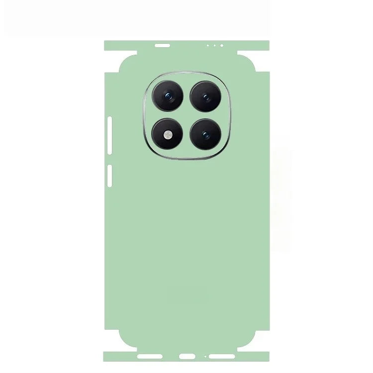 Plain Color Pattern Matte Film Skin Phone Back+Sides Sticker For XIAOMI Redmi Note 15 14 13 Pro Full CoverWrap
