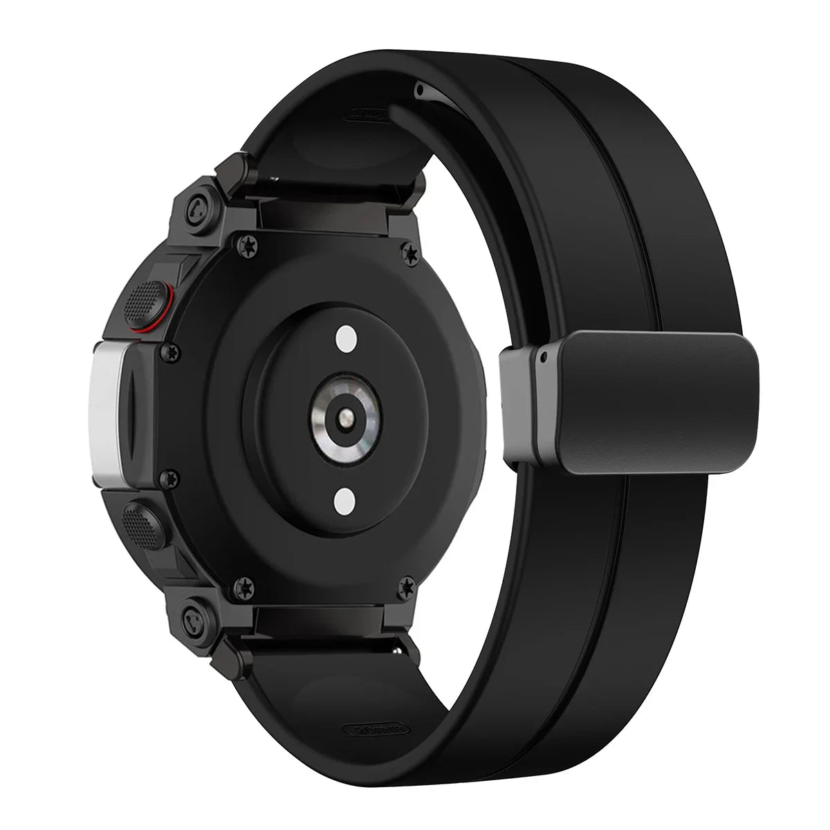 Magnetic Silicone Watch Band For Huami Amazfit T-Rex2 Strap Bracelet Replacement Wristband For Amazfit T Rex 2/3 Sport Watchband
