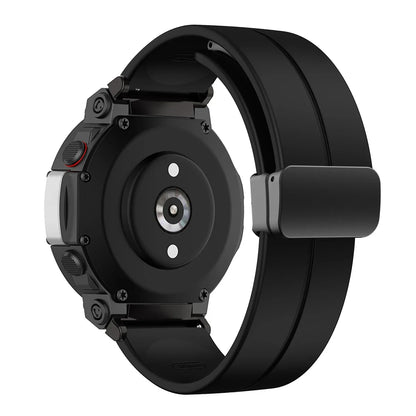 Magnetic Silicone Watch Band For Huami Amazfit T-Rex2 Strap Bracelet Replacement Wristband For Amazfit T Rex 2/3 Sport Watchband
