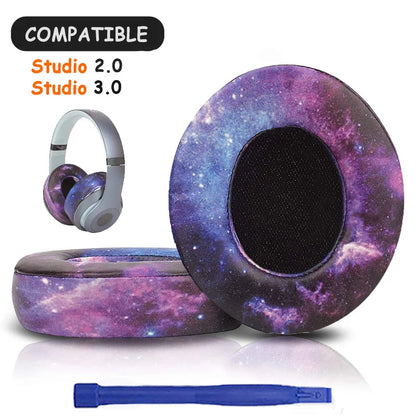 KUTOU Earpads For Beats Studio 3 3.0 Ear Pads Studio3 Headphone Replacement Pads Studio2 Ear Cushions Earpads  Headset Foam Pad