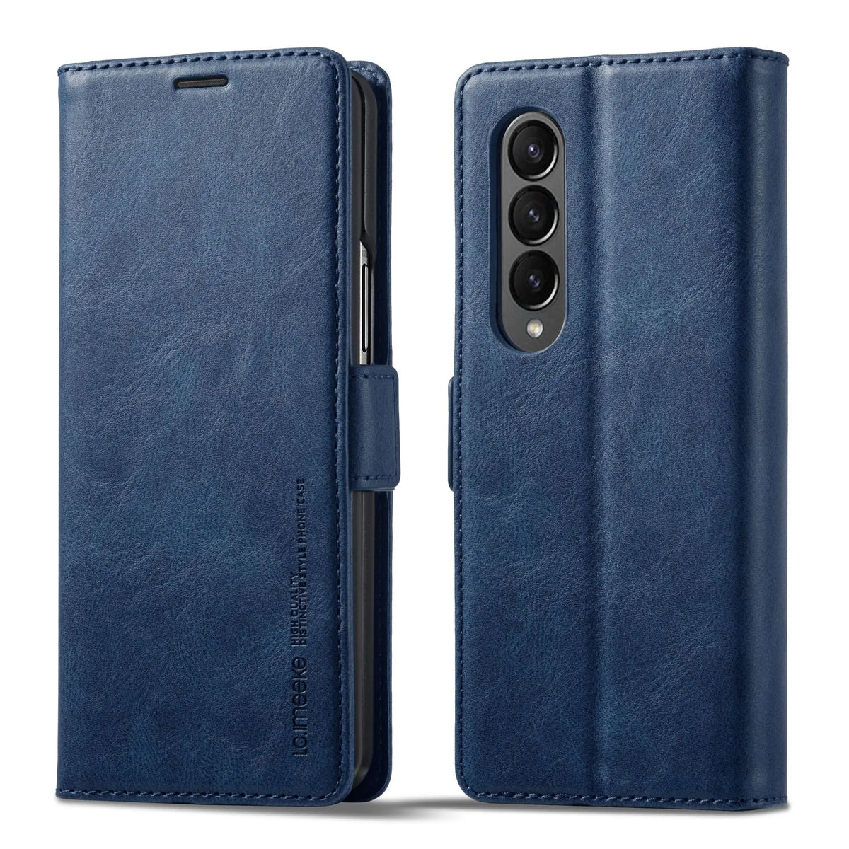 Business Leather Case For Samsung Galaxy Z Fold 8 Ultra 7 6 5 4 3  Z Fold7 Magnetic Flip Protective Card Solt Wallet Phone Cover