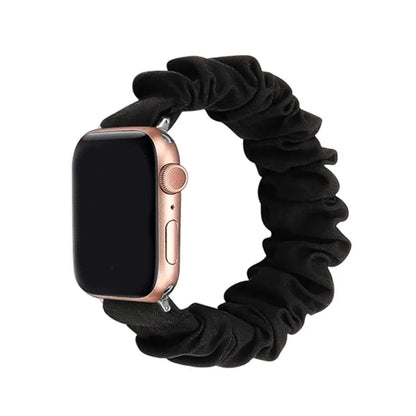 Scrunchie Strap for Apple watch band 44mm 40mm 46 42mm 45 41mm ultra 49mm Loop watchband bracelet iWatch series 10 9 8 7 6 SE 5