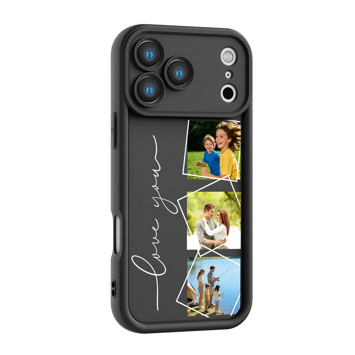 Personalized Custom Multiple Photo Phone Case for iPhone18 17 16 15 14 13 12 11 Pro Max Air Plus Stylish Soft TPU Cover