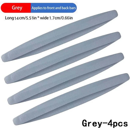 2-6PCS Anti Collision Car Bumper Guard Strip Car Sticker Door Edge Guards Trim Molding Protection Strip Scratch Protector