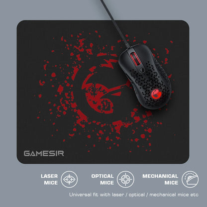GameSir GM500 Wired Gaming Mouse Super Lightweight PC Mouse with PMW33600 Optical Sensor 12000 DPI for Windows 7 10 11