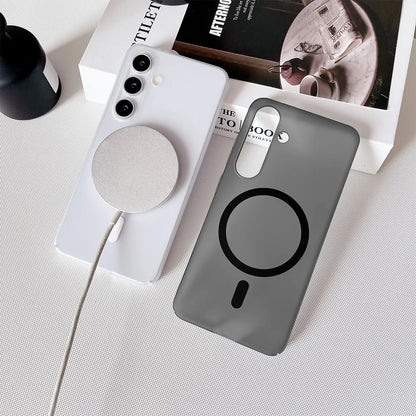 Case for Samsung S26 Ultra S25 S24 A57 A56 A55 A37 5G A36 A17 A16 Magnetic Wireless Charging Shockproof Ultra Thin Cover