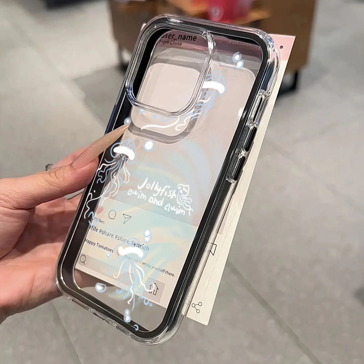 New Fashion B-bulles Phone Case For iPhone 17 16e 16 15 14 13 12 11 mini Pro Max X XR XSMAX 8 7 Air Plus Transparent Soft Cover