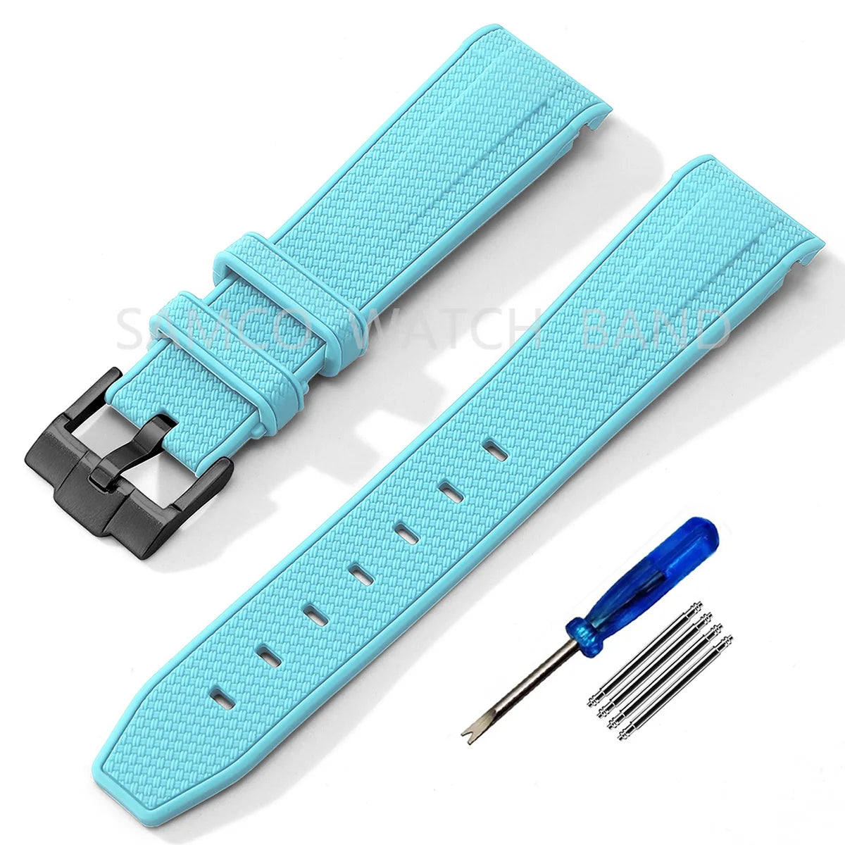 Silicone Strap for MoonSwatch Watch 20mm Rubber Replacement Band for Omega X Swatch Speedmaster Watch Bands