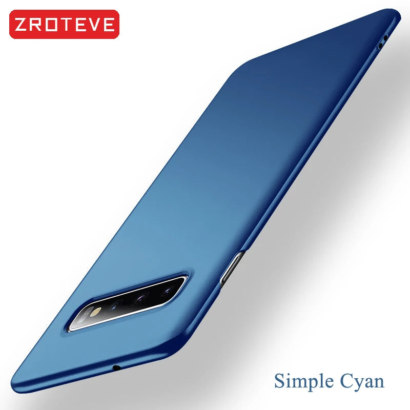 S10 Plus Case ZROTEVE Ultra Slim Hard PC Frosted Cover For Samsung Galaxy S10 E S8 S9 Plus S10E Lite 5G Shockproof Phone Cases