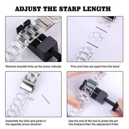 Newest Transparent Resin Strap for Fitbit  Versa 3 4 Lite Sense for Fitbit Versa2 Smartwatch Bracelet Watchband Accessories