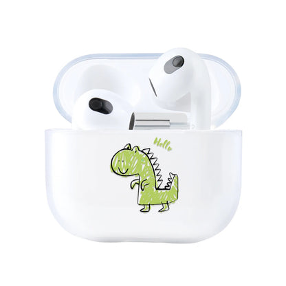 Cute Cartoon Pattern Earphone Case for Airpods 4th 3rd 2 Pro 3 2 Shockproof Cover for Airpod 2 3 1 Protective Accessorie Shell