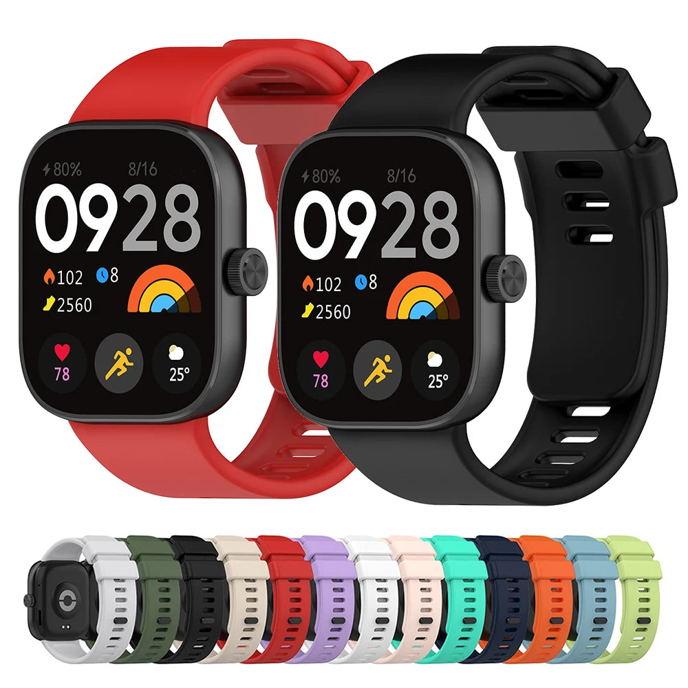 Silicone Strap For Redmi Watch 5 SmartWatch Band for Xiaomi Mi Band 8 Pro/9 Pro Bracelet Wristband