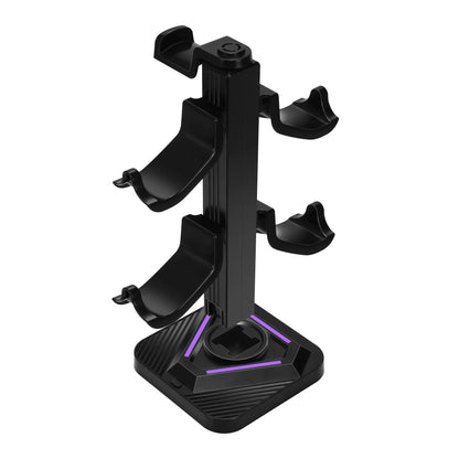 Colorful Game Controller Stand for PS5 PS4 PS3 Xbox Switch Universal Gaming Accessory Organizer Holder with Handle Hook