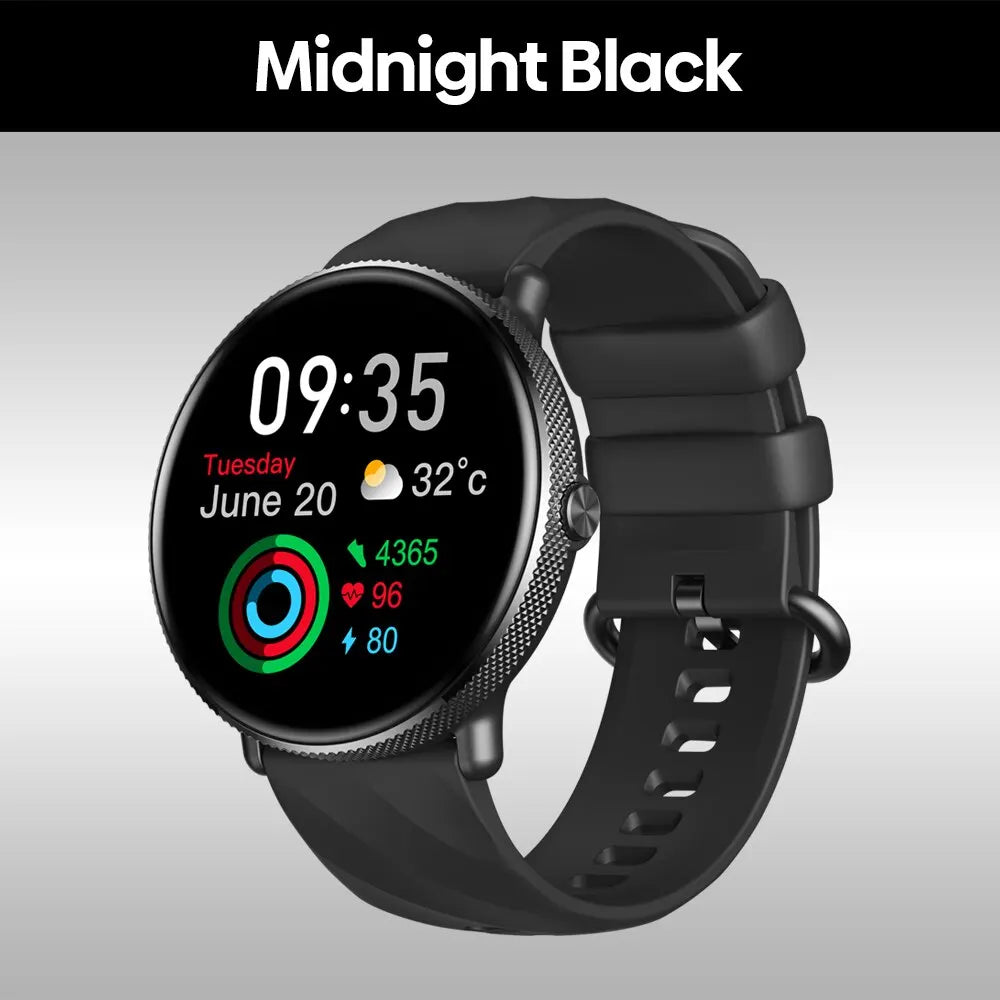 Zeblaze GTR 3 Pro Voice Calling Smart Watch 1.43" AMOLED Display 316L Stainless Steel Frame Fitness Tracking Smartwatch