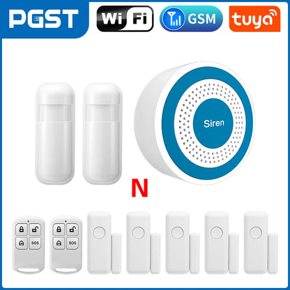 Security Remote Control 433mhz Door Sensor Siren as Alarm System RFID Motion Sensor Detector