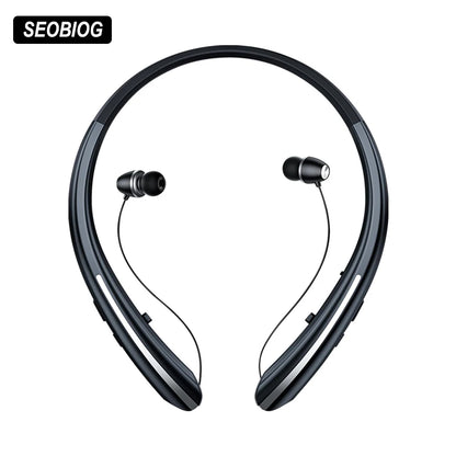 SEOBIOG Neckband Wireless Earphone HX801 Bluetooth Earbuds Noise Cancelling Waterproof Headset In Ear Headphones for Xiaomi