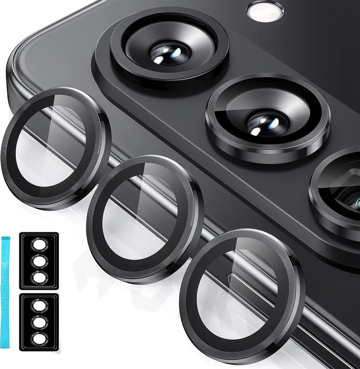 For Samsung Galaxy Z Fold 8 Ultra 8 7 6 Camera Lens Protector Camera Cover Invisible Fit Ultra HD Military-Grade Aerospace Glass