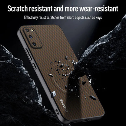 For Samsung Galaxy S20 FE Case Luxury Car Magnetic Holder Phone Case For Samsung S20 Plus 5G TPU Silicone Shockproof Back Cover