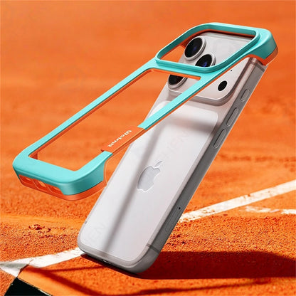 Candy Color TPU Bumper 17pro Case Silicone Shockproof Frame Case For iPhone 12 13 Mini Air 14 15 16 17 18 Pro Max No Back Cover