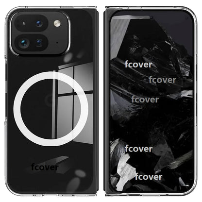 Magsafe For Google Pixel 9 Pro Fold Case Slim Plastic Magnetic Charging Hard Protective Cover