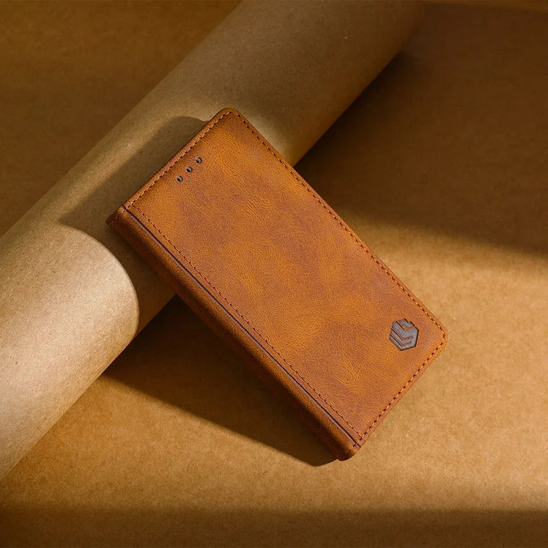 Flip Book Holster Case For Redmi 15 Phone Cover Leather Etui Redmi 15 Case Global Version Xiaomi Case Redmi 15 4G 5G Redmi15 Bag