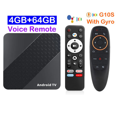 TV Box X10 Smart Android 16 TV Box RK3518 Dual Wifi 5G Wifi6 Google Assistant Netflix 8K 32GB 64GB 128GB 256GB Fast Set Top Box