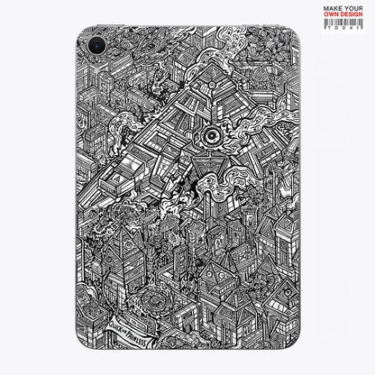 For iPad Skins Cover Sticker Pro Air 11 13 2026 2025 Back Skin Protective Film Protection Stickers Waterproof