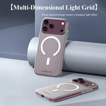 Lereach for iPhone 18 Pro Max 17 Pro Max 18 Pro 17 Pro Corrugated Matte Phone Case Anti-Slip Slim Fingerprint-Resistant
