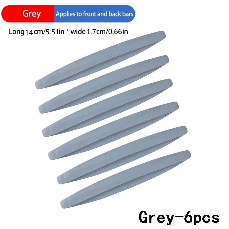 2-6PCS Anti Collision Car Bumper Guard Strip Car Sticker Door Edge Guards Trim Molding Protection Strip Scratch Protector