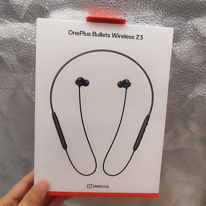 Oneplus Bullets Wireless Z3 Luxury Bluetooth Neckband Earphone Sports Magnetic Headset IP55 Earbuds For 1+ 15 13 12 11 10 R OPPO