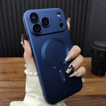 Soft TPU Case For iPhone 17 16 15 14 13 12 11 Pro Max 15Pro 14Pro 13Pro IPhone15 IPhone14 For Magsafe Mag Safe Charge Back cover