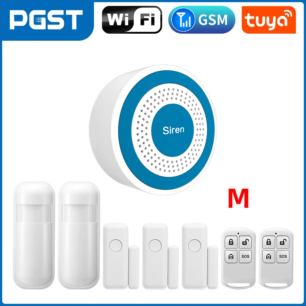 Security Remote Control 433mhz Door Sensor Siren as Alarm System RFID Motion Sensor Detector