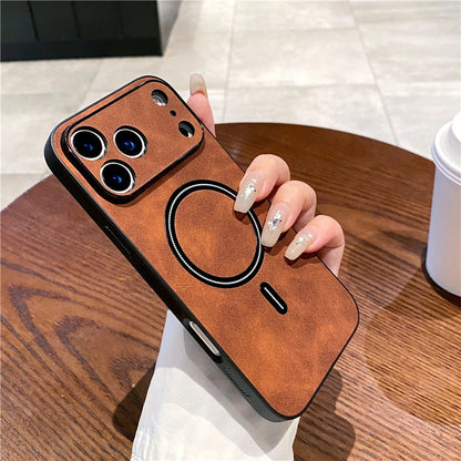 Sheepskin Matte Magnetic Frosted Case For Magsafe Google Pixel 10 9 Pro XL 9A 8A 8 Pro Wireless Charging Shockproof Cover