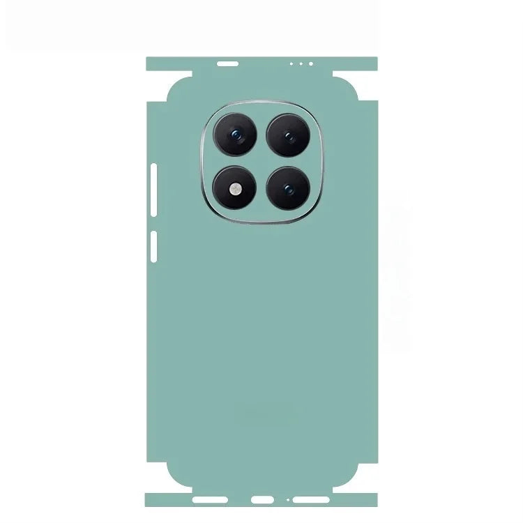 Plain Color Pattern Matte Film Skin Phone Back+Sides Sticker For XIAOMI Redmi Note 15 14 13 Pro Full CoverWrap
