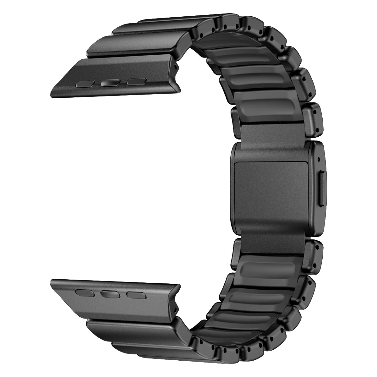 Stainless Steel+Silicone Magnetic Strap for Apple Watch Ultra 3/2 49mm Series 11 10 46mm Band for Iwatch 9 8 7 6 SE 5 45mm 44mm
