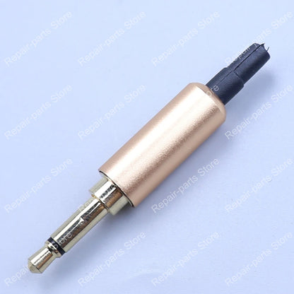 JCD 3.5MM Stereo Headphone Plug 2/3/4 Pin Male Gold-Plated Audio Adapter Set Speaker Headphone Jack AUX Solder Wire Connector