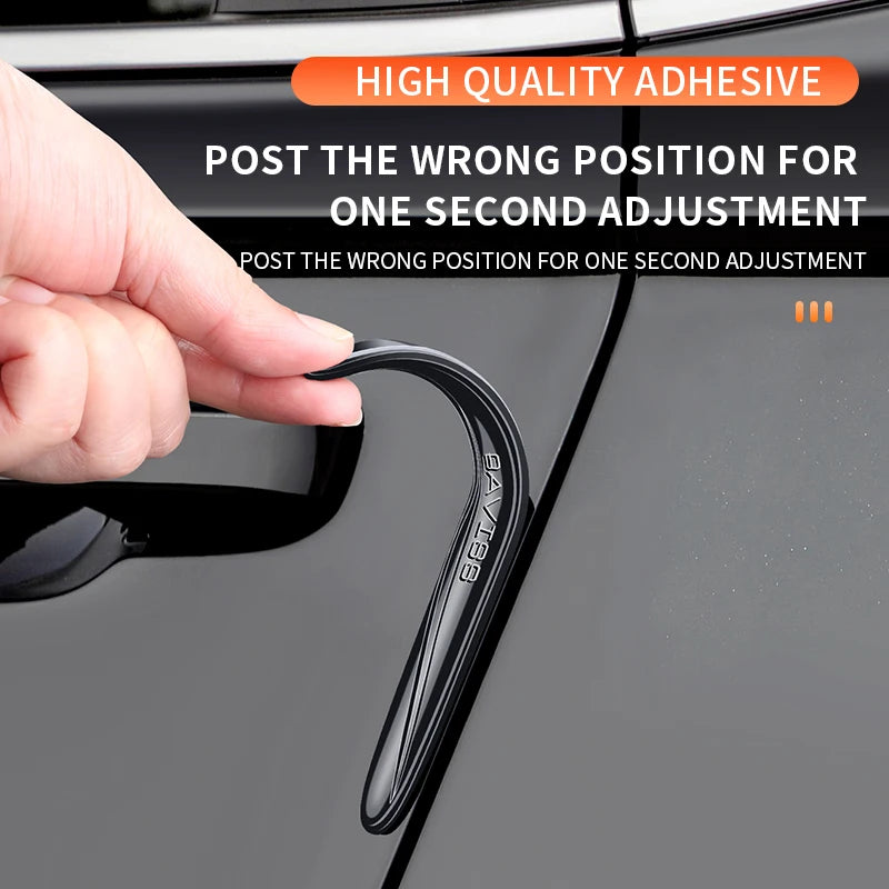 Invisible Car Door Anti-Collision Strip Rearview Mirror Anti-Scratch Crash Protector Sticker